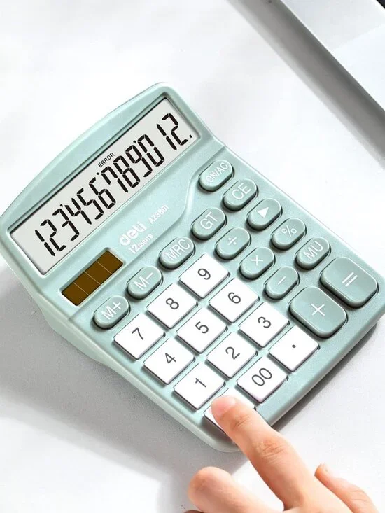 Calculator, Standard Function Desktop Calculators with 12 Digit Large LCD Displa - Picture 7 of 7
